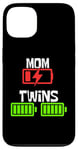 iPhone 13 Mom of Twins Low Battery Funny Mother's Day Mom of 2 kids Case