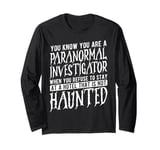 Paranormal Investigator: Haunted Hotel Long Sleeve T-Shirt