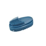 Homéa, Brosse Multifonction TPR 12 cm Bleu Paon