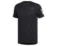 adidas Men Own The Run T-Shirt - Black/White, M