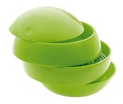 Spirella, Boîte de Rangement en Forme de Boule Pratique et Élégante, Idéale pour Organiser Votre Espace, Fabriquée en ABS Durable, Couleur Vert Brillant, Taille Unique