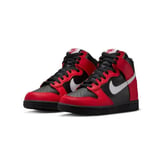 Nike Dunk High GS Leather Trainers "Deadpool" UK 5.5 Black Red White DB2179-003