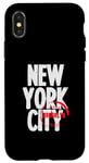 Coque pour iPhone X/XS New York - New York - Manhattan - Big Apple - Brooklyn