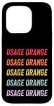 Coque pour iPhone 15 Pro Orange Osage