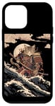 iPhone 12 mini Cat Samurai Ninja Cat Samurai Art Vintage Ukiyo-e Case