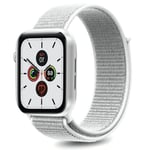 Puro Apple Watch rem - S/M og M/L - Nylon - 42-49 mm - Hvid