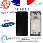 Originale Ecran LCD Complet Noir Pour Samsung Galaxy A72 (A725F) Avec Châssis