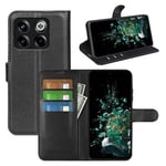 Oneplus 10T      Pu Wallet Case    [Black]