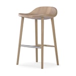 Stolab Miss Holly bar stool Oak white oiled