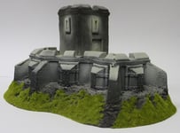 633DM Castle fortress mounted and painted as in the photo scale 0