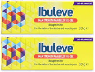 Ibuleve Max Strength Pain Relief 10% 30g | MAX ONE PER ORDER |  X 2