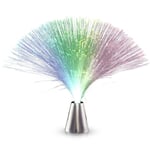 Fiberoptisk lampa / Fiberlampa - Färgväxlande - 30 cm Multicolored multicolor