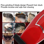 Electric Hair Clipper 3 Guide Combs Hair Grooming Trimmer Haircut Set Red US BGS