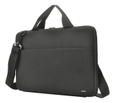 DELTACO Neoprene Laptop Sleeve 11,6-12" handles, shoulder strap, black