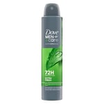 Dove Men+Care Advanced Extra Fresh Anti-Perspirant Aerosol Deodorant Spray with Triple Action technology & ¼ moisturising cream for 72 hour sweat and odour protection 200 ml