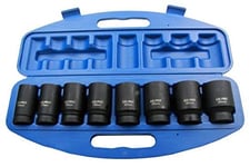 US PRO 8pc 3/4 Dr 6 point Deep Impact Sockets Set 24 27 29 30 32 35 36 38mm