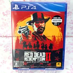 NEW PS4 PlayStation 4 Red Dead Redemption 2 74256 JAPAN IMPORT