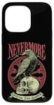 Coque pour iPhone 13 Pro Nevermore Quoth The Raven Gothic Edgar Allan Poe