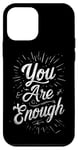 Coque pour iPhone 12 mini Design simple inspirant et motivant