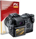 atFoliX 3x Film Protection d'écran pour Konica-Minolta Dimage A2 mat&antichoc