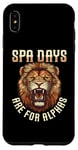 iPhone XS Max Spa Days Are For Alphas Lion Design Case