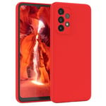 For Samsung Galaxy A33 5G Phone Cover Silicone Case Protection Red