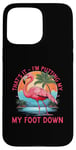 Coque pour iPhone 15 Pro Max Flamant rose mignon pour filles femmes amoureux des oiseaux drôles