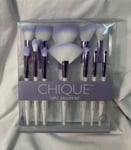 CHIQUE Deluxe Makeup Brush Kit 12 piece 100% Vegan & Cruelty Free. Gift Set