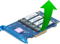 OWC Accelsior 4M2 4TB PCIe Expansonskort för Mac Pro 2010, 2012 & 2019