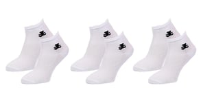 Chaussettes Femme Lulu Castagnette Qualité Et Confort-Assortiment Modèles Photos Selon Arrivages- Pack De 3 Paires Lulu Low Cut Blanches