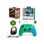 Pack Manette XBOX ONE-S-X-PC Seafoam Fade EDITION + Casque Gamer PRO H3 ORANGE SPIRIT OF GAMER XBOX ONE/S/X/PC