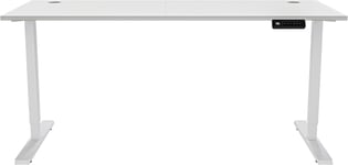 Piranha E-Base 140 korkeussäädettävä työpöytä (valkoinen)