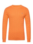 GANT Cotton Cable C-Neck Orange