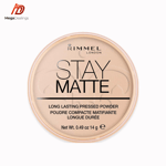 Rimmel London Stay Matte Pressed Powder Peach Glow 14g