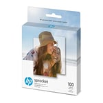 HP 2x3" Premium Zink Photo Paper (100 Sheets) Compatible with Sprocket Portable Photo Printer