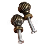 6PCS Antique Jewelry Box Drawer Cabinet Knobs Cupboard Window Door Pull Handles