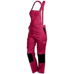 FASHION SECURITE - PEP's - Salopette de bricolage - Femme - Rose (Rose/noir) - Taille: M (40)