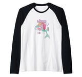 Disney The Little Mermaid Group Shot Mermaiding Around Manche Raglan