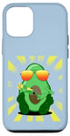 Coque pour iPhone 12/12 Pro Crème solaire amusante à l'huile d'avocat