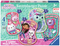 Ravensburger Gabby's Dolls House 4 Large Shaped Puzzle