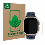 2x ScreenLeaf Film de protection d'écran pour Apple Watch Hermès Ultra 2