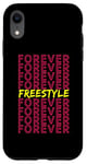 Coque pour iPhone XR Costume rétro Freestyle Forever années 80 pour concert