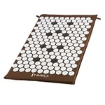 HMS AKM09 Tapis d'acupression Adulte Unisexe, Marron, 66 x 41 cm