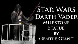 Star Wars L'Empire Strikes Back Darth Vader Milestones statue Gentle Giant