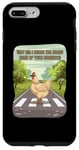 Coque pour iPhone 7 Plus/8 Plus Chicken Funny Why Did I Cross The Road No of Your Business