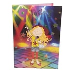 Age 9 Female Juvenile Card - 9 Today! Girl Greeting Card New