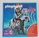 PLAYMOBIL Cavalier dragon rouge avec lance lumineuse réf 4841 dès 4 ans