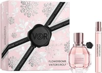 VIKTOR & ROLF FLOWERBOMB 50ML EAU DE PARFUM SPRAY + 10ML TRAVEL SPRAY GIFT SET