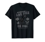 Live Free Die Free - Brothers in Arms - Veterans T-Shirt