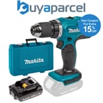 Makita DDF453Z 18v LXT Cordless Compact Drill Driver 13mm + BL1815 1.5ah Battery